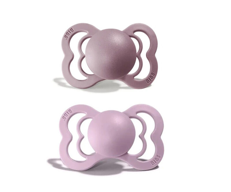 Set 2 suzete BIBS SUPREME heather-liliac