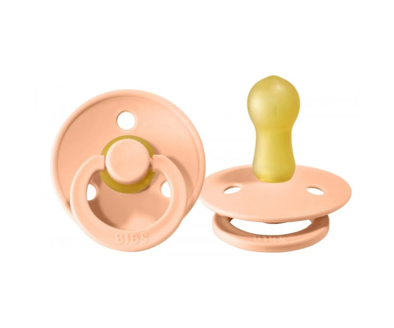 Set 2 suzete BIBS peach-vanilla - imagine 2