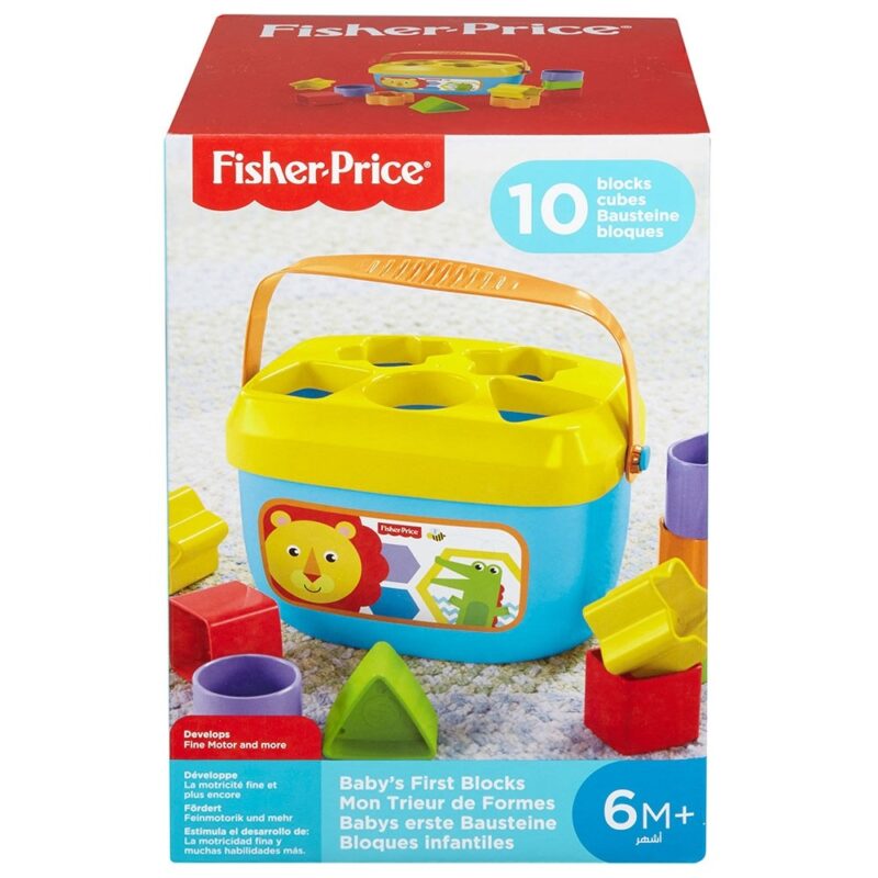 Jucărie cu sortator Fisher Price by Mattel Infant Primele cuburi - imagine 3