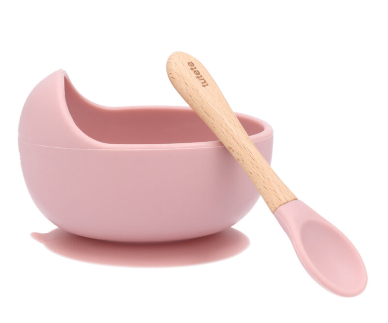 Bol cu ​​ventuză + linguriță blush Tutete
