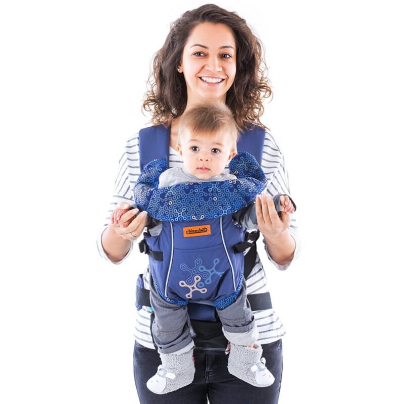 Marsupiu Chipolino Dino marine blue - imagine 2