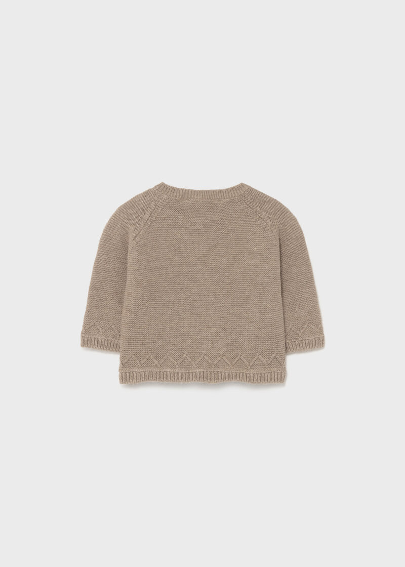 Cardigan tricot crem cacao vig Mayoral - imagine 2