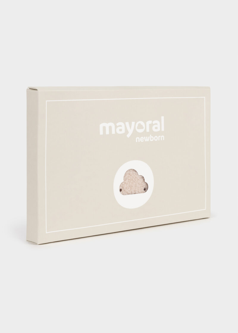 Set cranberry pantaloni cu botoșei ECOFRIENDS Mayoral - imagine 4