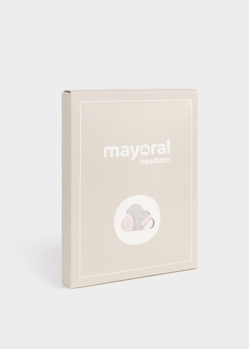 Salopetă cu bluza matlasată perla vig fetițe Mayoral - imagine 4