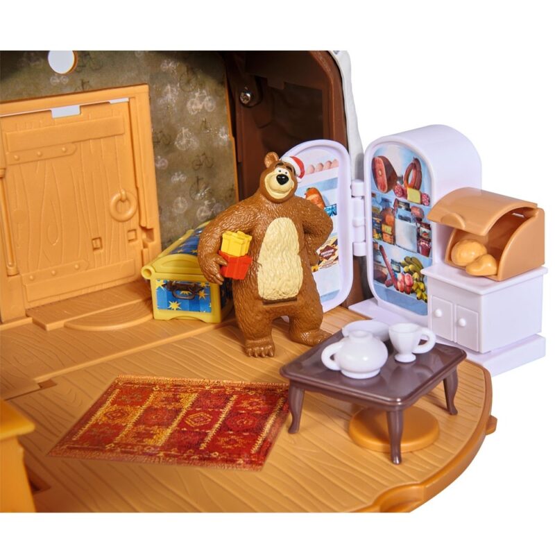Jucărie Simba Masha and the Bear Winter Bear's House - imagine 3