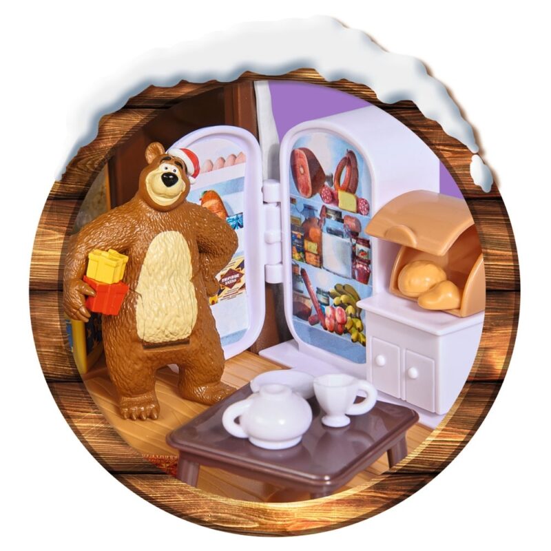 Jucărie Simba Masha and the Bear Winter Bear's House - imagine 5