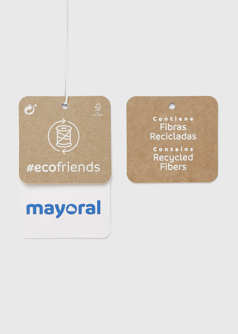 Geacă roz ECOFRIENDS cu glugă bebe fetițe Mayoral - imagine 6