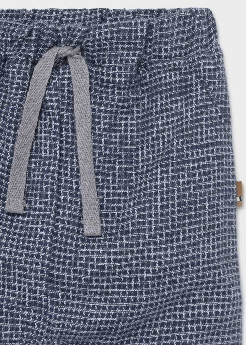 Pantaloni lungi azul ECOFRIENDS soft nou-născut băiat Mayoral - imagine 3