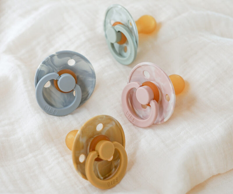 Set 2 suzete Bibs Colour blush-ivory Special Edition - imagine 2