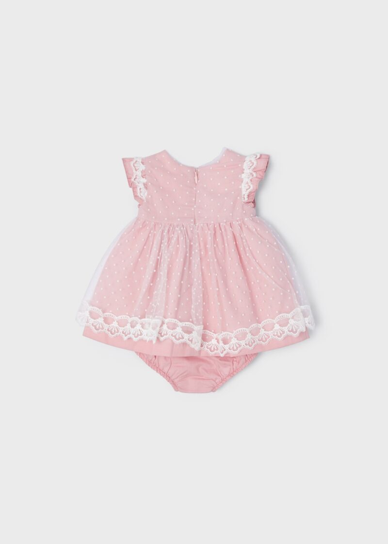 Rochie blossom muselină elegantă new born fetițe Mayoral - imagine 2