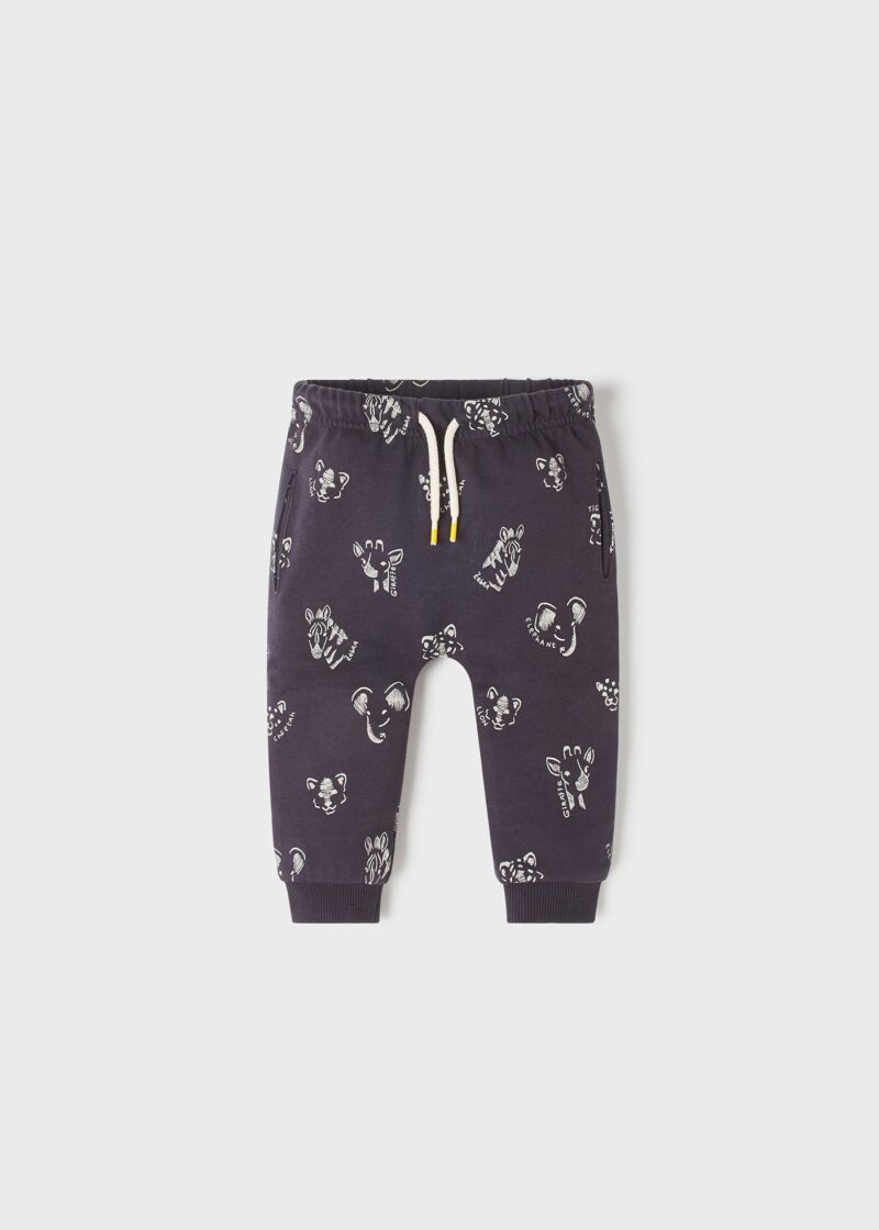 Pantaloni imprimeu regaliz bebe băiat Mayoral - imagine 2