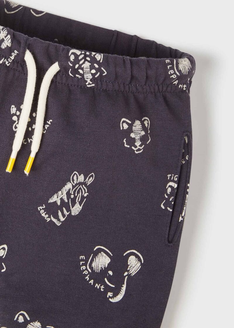 Pantaloni imprimeu regaliz bebe băiat Mayoral - imagine 4