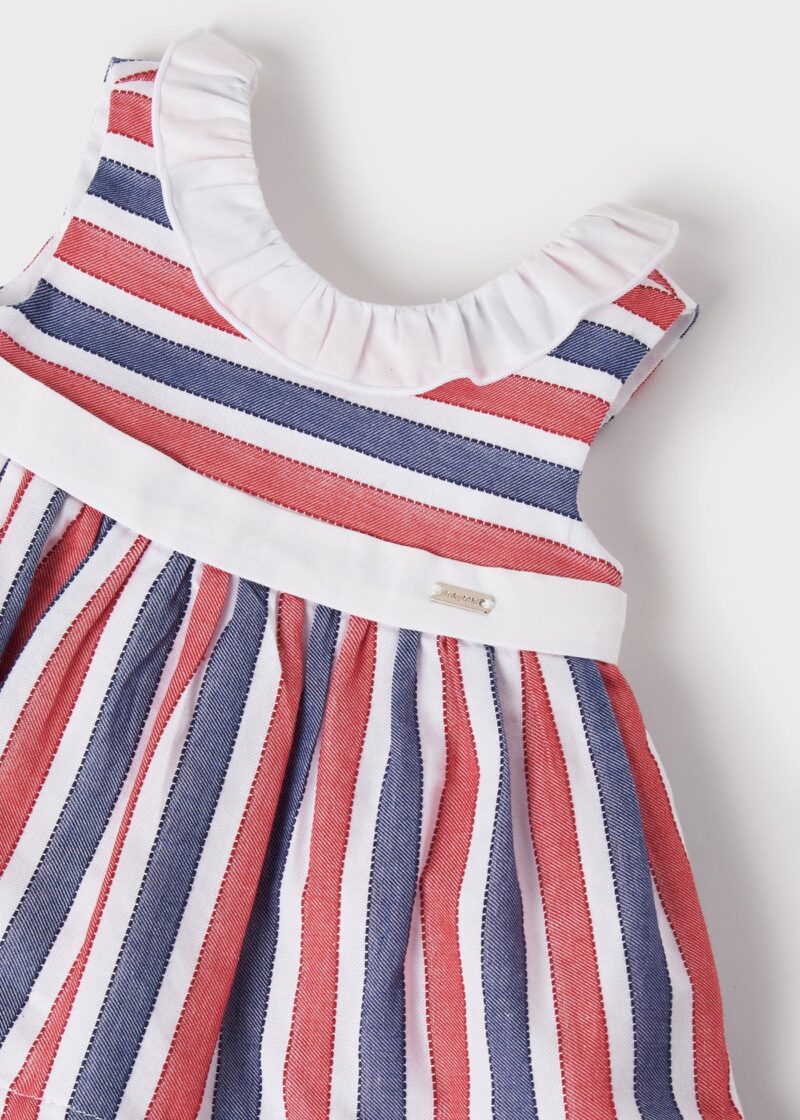 Rochie bumbac cu imprimeu marinăresc Mayoral - imagine 3