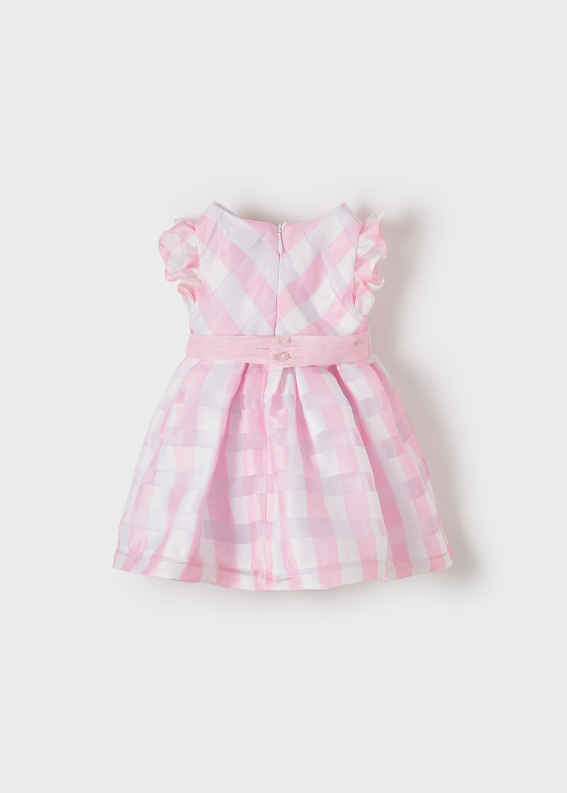 Rochie vichy baby pink bebe Mayoral - imagine 2