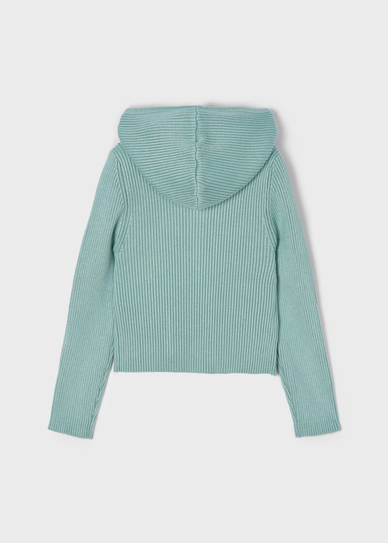Cardigan jade tricot ECOFRIENDS Viscosa Lenzing™ Ecovero™ Mayoral - imagine 3