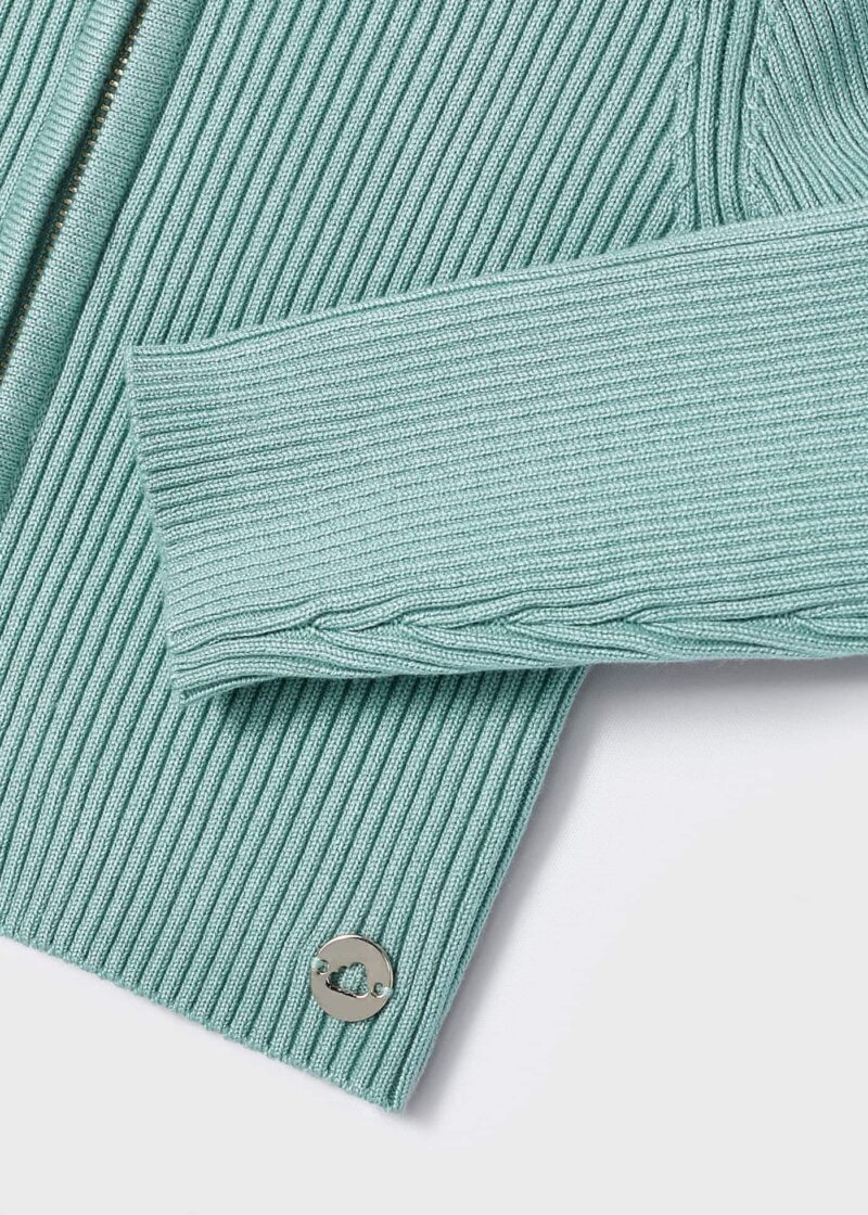 Cardigan jade tricot ECOFRIENDS Viscosa Lenzing™ Ecovero™ Mayoral - imagine 4
