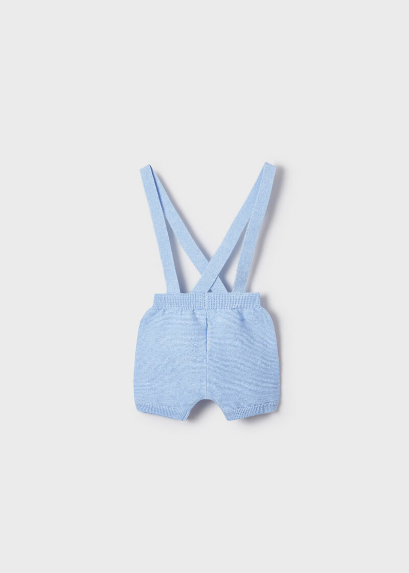 Set 3 piese din tricot dream blue ECOFRIENDS nou-născut băiat Mayoral - imagine 3