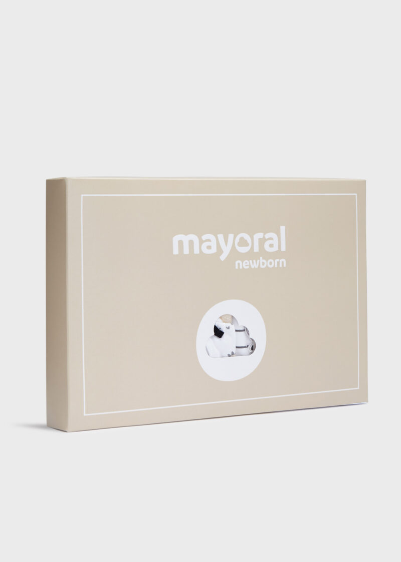 Set 2 salopete imprimeu pisicuțe mist Mayoral - imagine 5
