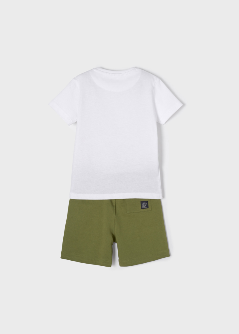 Set pantaloni scurți imprimeu palmieri Mayoral - imagine 3