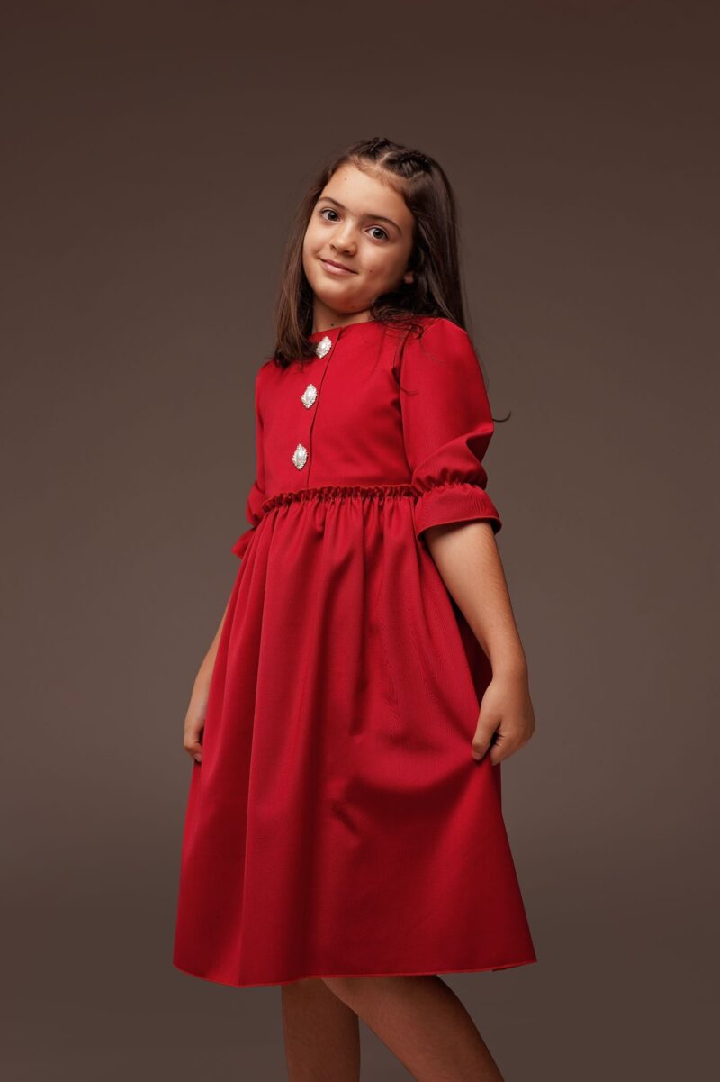 Rochie Perla Red, Little Rose