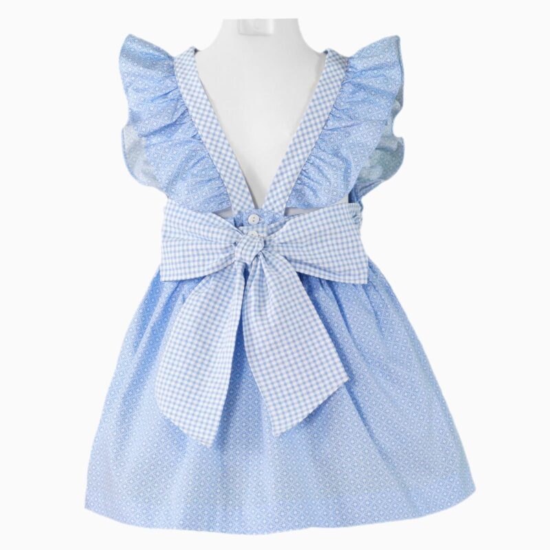 Rochiță albastră pentru fetițe