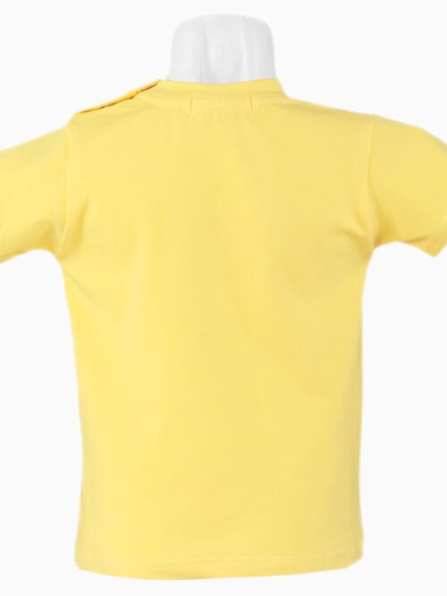 Tricou galben pentru băieți